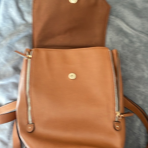 Cute tan brown mini backpack purse from Spring - Picture 4 of 6